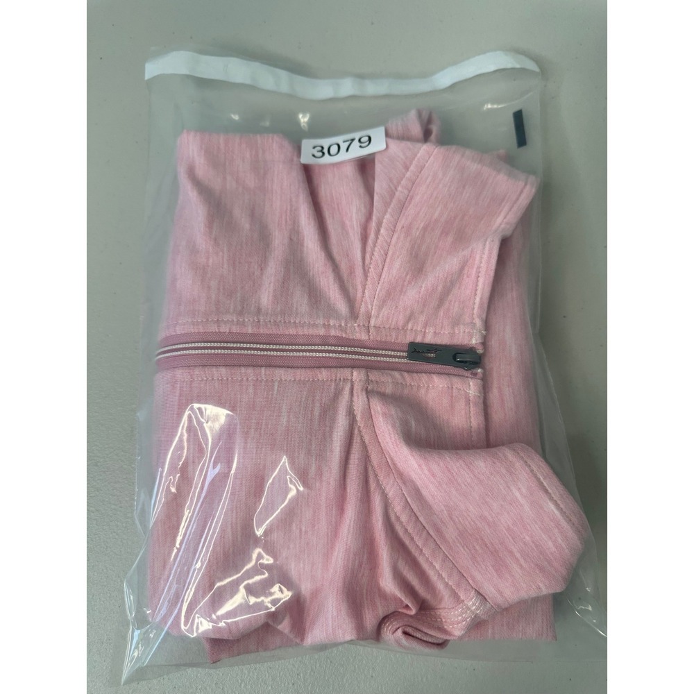 Tommy Bahama Quarter‎ Zip Pullover Size XXL Pink Long Sleeve Embroidered Logo - Picture 11 of 11